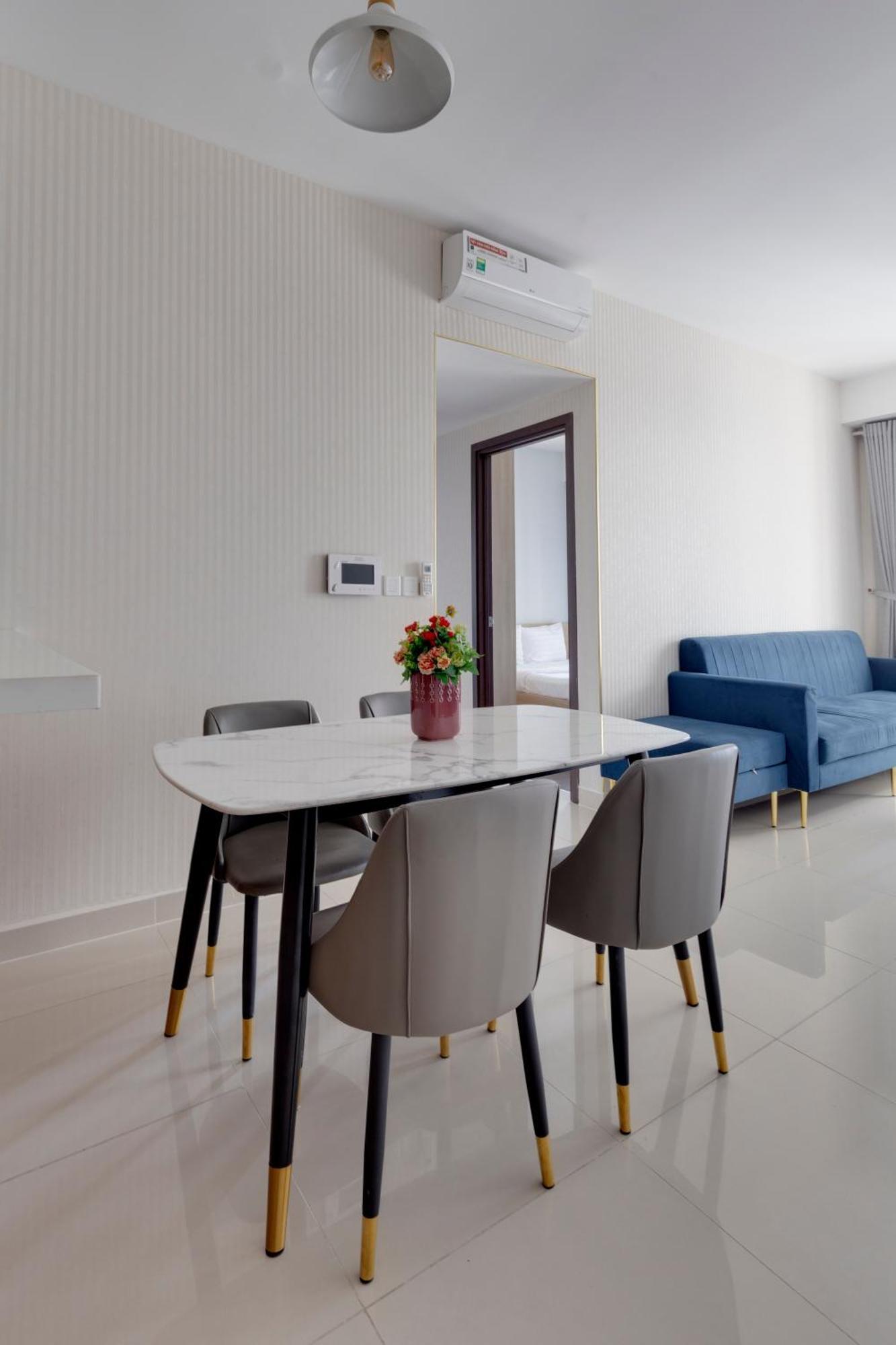 Smile Home Tresor Apartment - Modern Comfortable Ho-Chi-Minh-Stadt Exterior foto